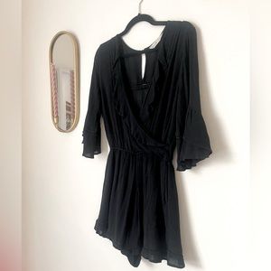 ABERCROMBIE AND FITCH Beautiful Black Romper